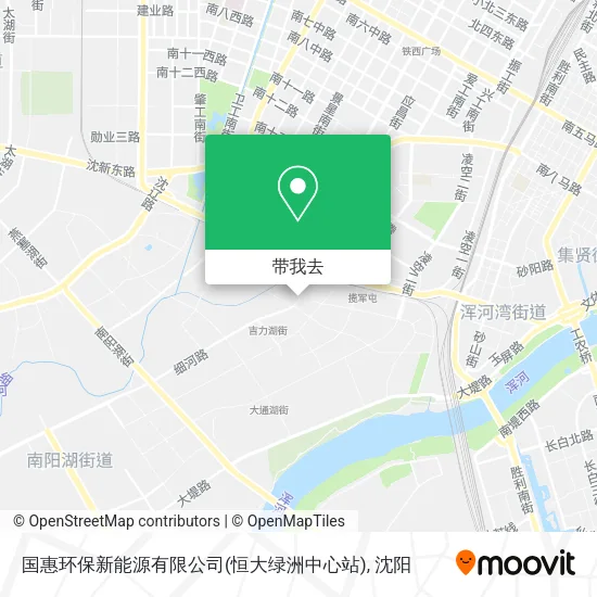 国惠环保新能源有限公司(恒大绿洲中心站)地图