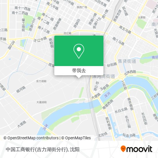 中国工商银行(吉力湖街分行)地图