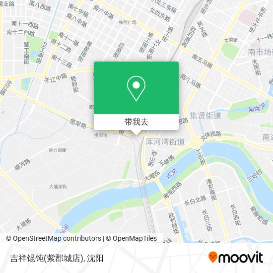 吉祥馄饨(紫郡城店)地图
