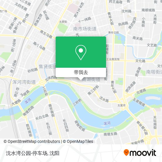 沈水湾公园-停车场地图
