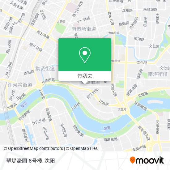 翠堤豪园-8号楼地图
