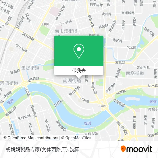 杨妈妈粥品专家(文体西路店)地图