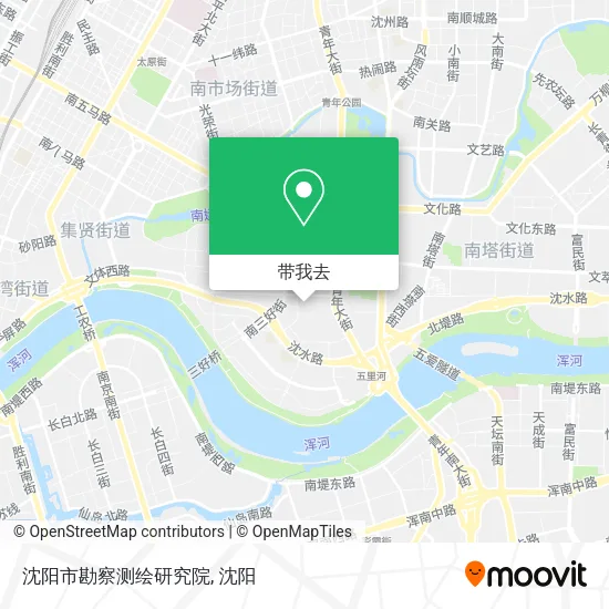 沈阳市勘察测绘研究院地图