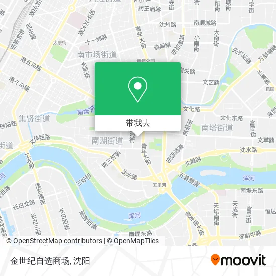 金世纪自选商场地图