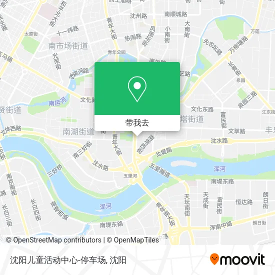 沈阳儿童活动中心-停车场地图