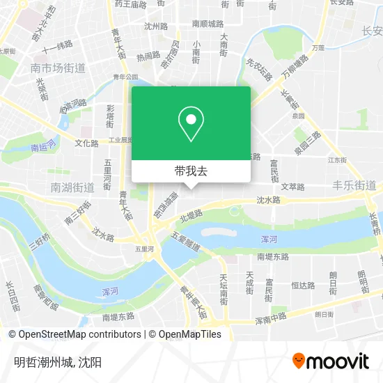 明哲潮州城地图