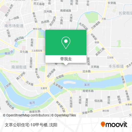 文萃公职住宅-10甲号楼地图
