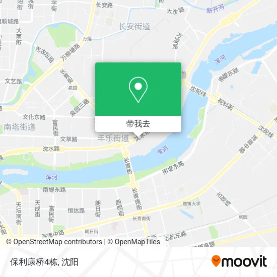 保利康桥4栋地图