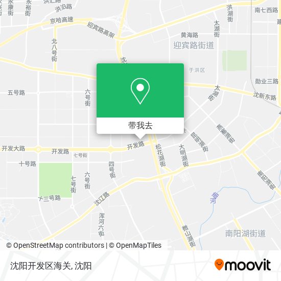 沈阳开发区海关地图