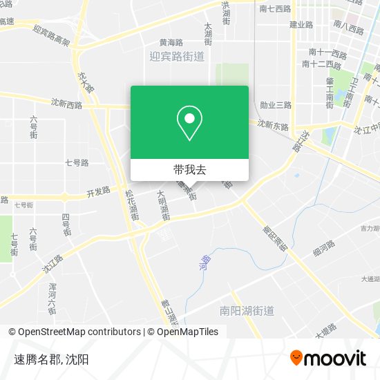 速腾名郡地图