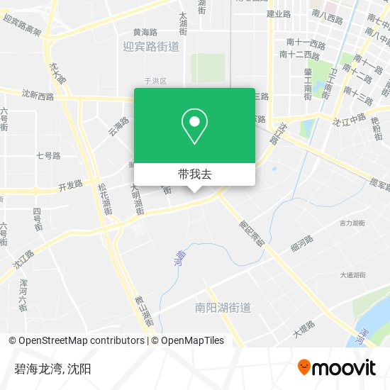 碧海龙湾地图