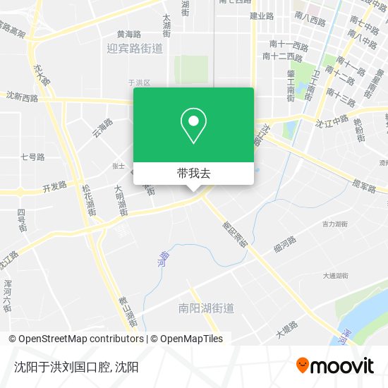 沈阳于洪刘国口腔地图