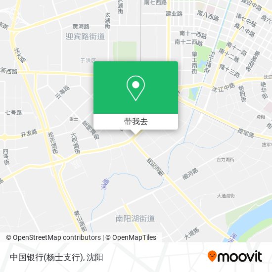 中国银行(杨士支行)地图