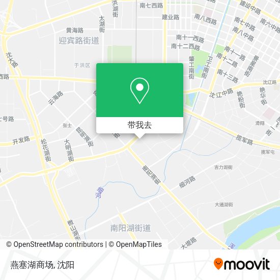 燕塞湖商场地图