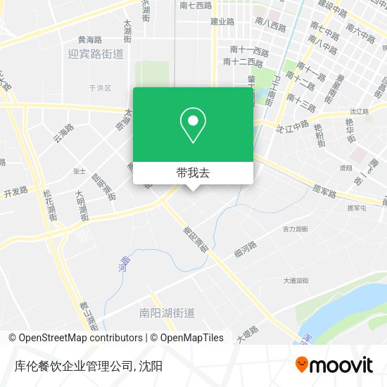 库伦餐饮企业管理公司地图
