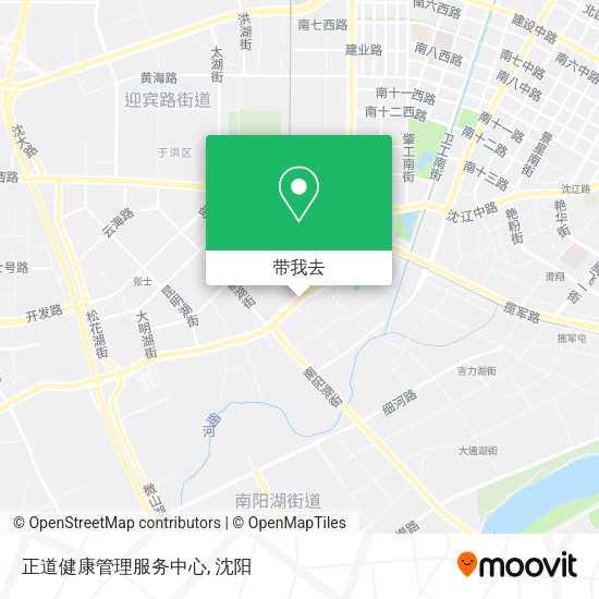 正道健康管理服务中心地图
