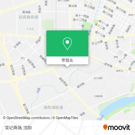 雷记商场地图