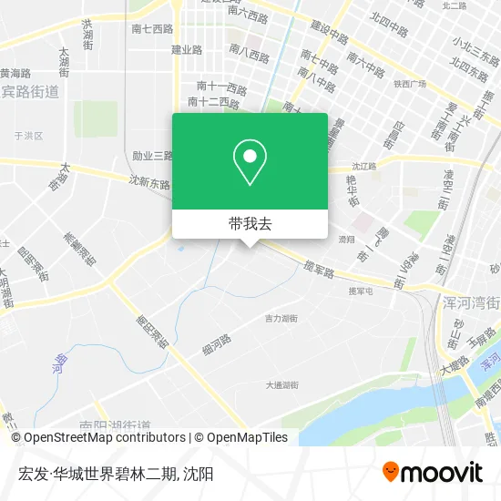 宏发·华城世界碧林二期地图