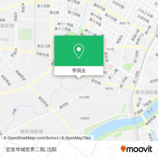 宏发华城世界二期地图