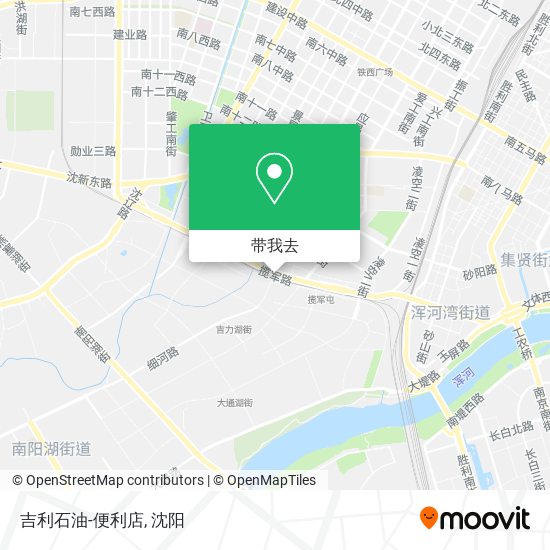 吉利石油-便利店地图