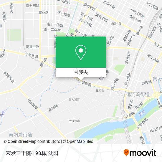 宏发三千院-198栋地图