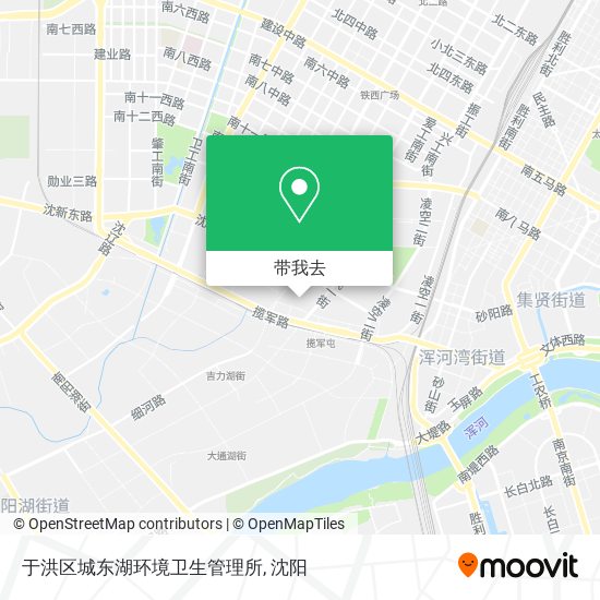 于洪区城东湖环境卫生管理所地图