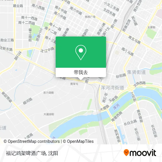 福记鸡架啤酒广场地图