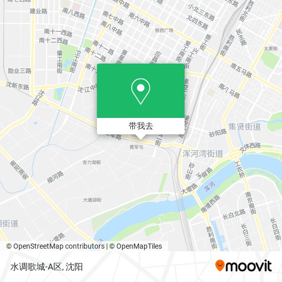 水调歌城-A区地图