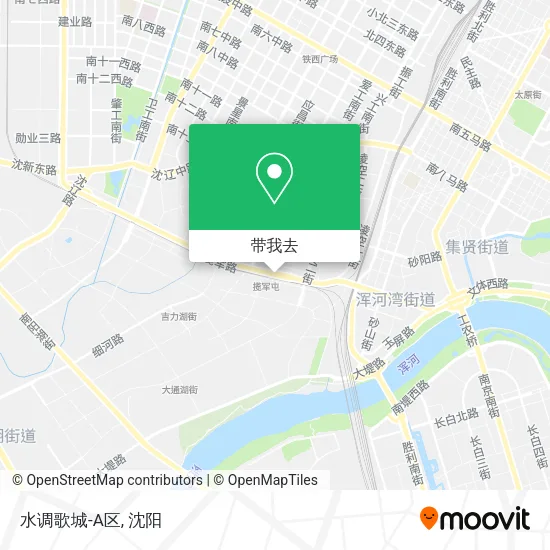水调歌城-A区地图