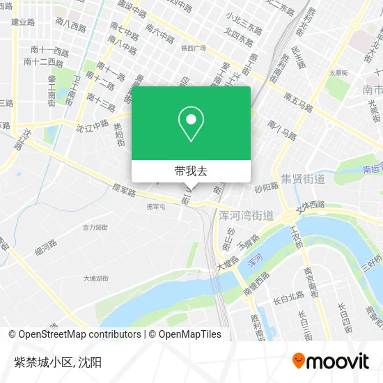 紫禁城小区地图