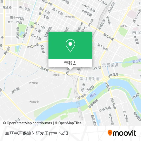 氧丽舍环保墙艺研发工作室地图