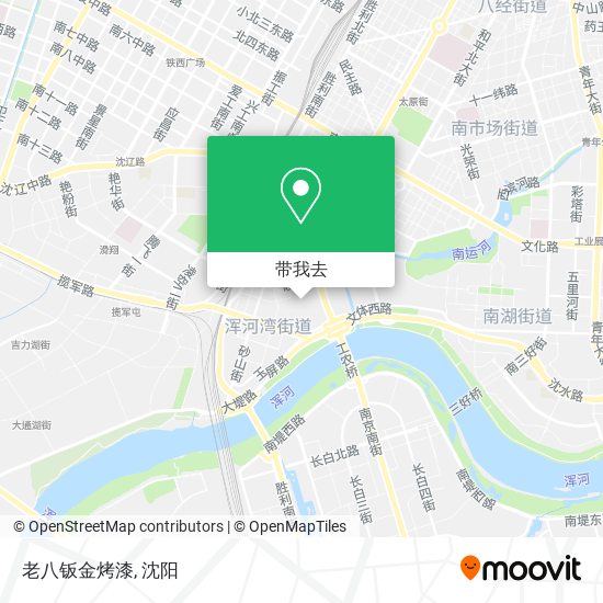 老八钣金烤漆地图
