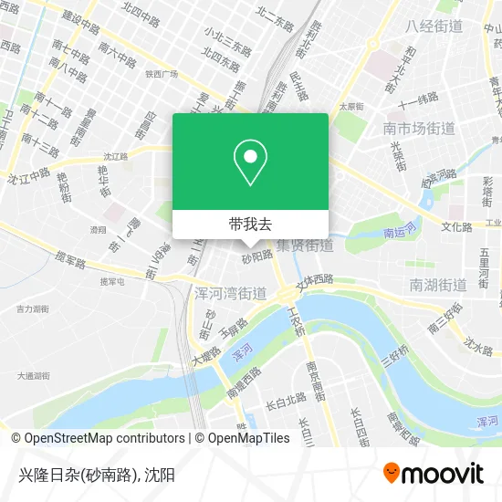 兴隆日杂(砂南路)地图
