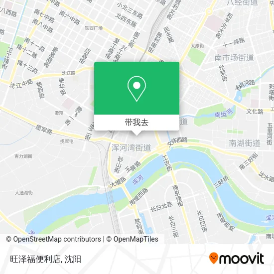 旺泽福便利店地图