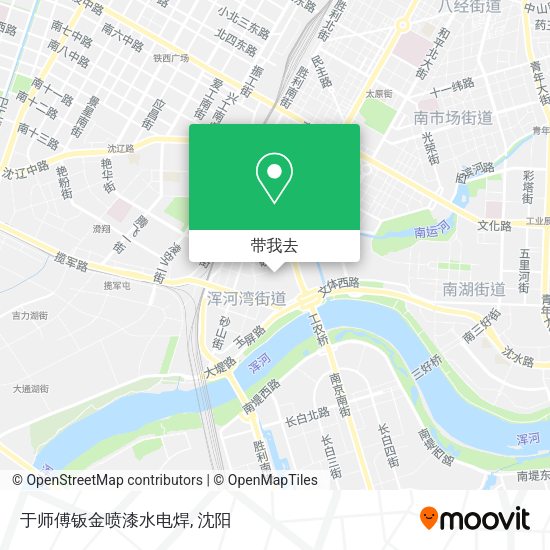 于师傅钣金喷漆水电焊地图