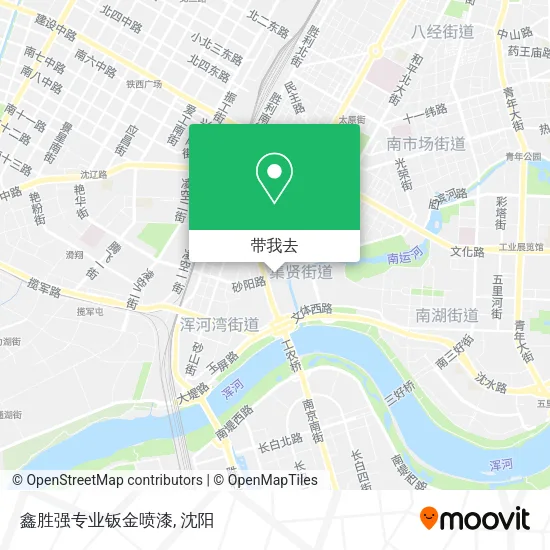 鑫胜强专业钣金喷漆地图