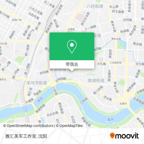 雅汇美车工作室地图