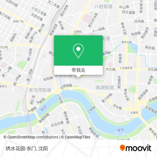 绣水花园-东门地图