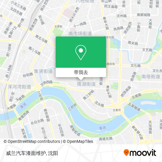 威兰汽车漆面维护地图