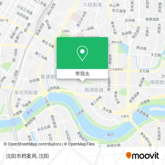 沈阳市档案局地图