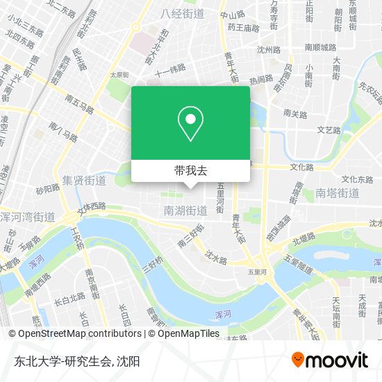 东北大学-研究生会地图
