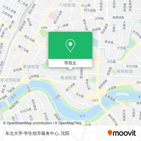 东北大学-学生指导服务中心地图