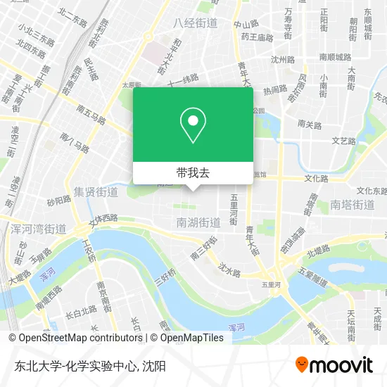 东北大学-化学实验中心地图