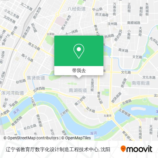 辽宁省教育厅数字化设计制造工程技术中心地图