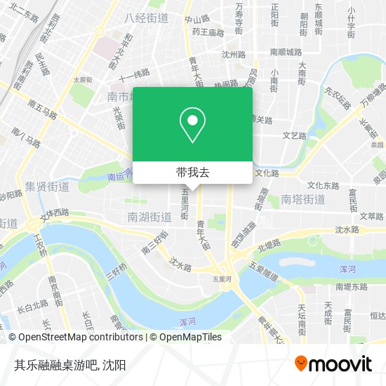 其乐融融桌游吧地图