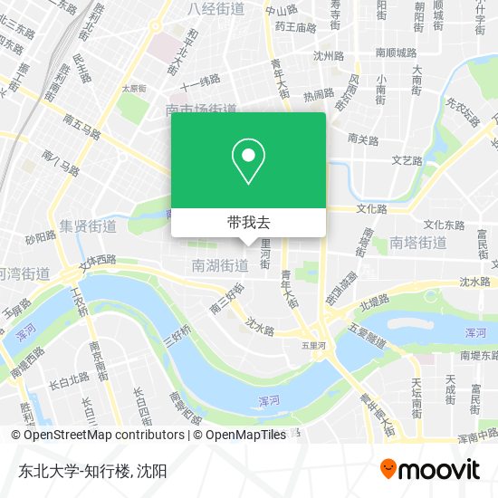 东北大学-知行楼地图
