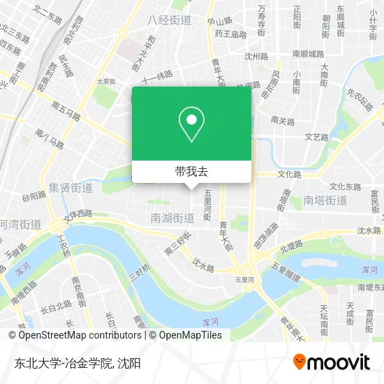 东北大学-冶金学院地图