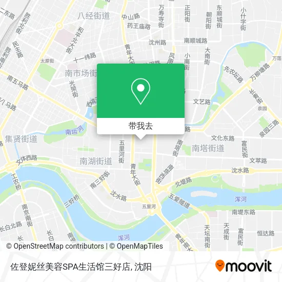 佐登妮丝美容SPA生活馆三好店地图