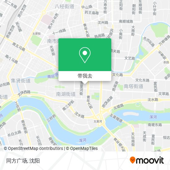 同方广场地图