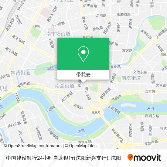 中国建设银行24小时自助银行(沈阳新兴支行)地图
